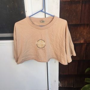 vintage hard rock cafe crop top